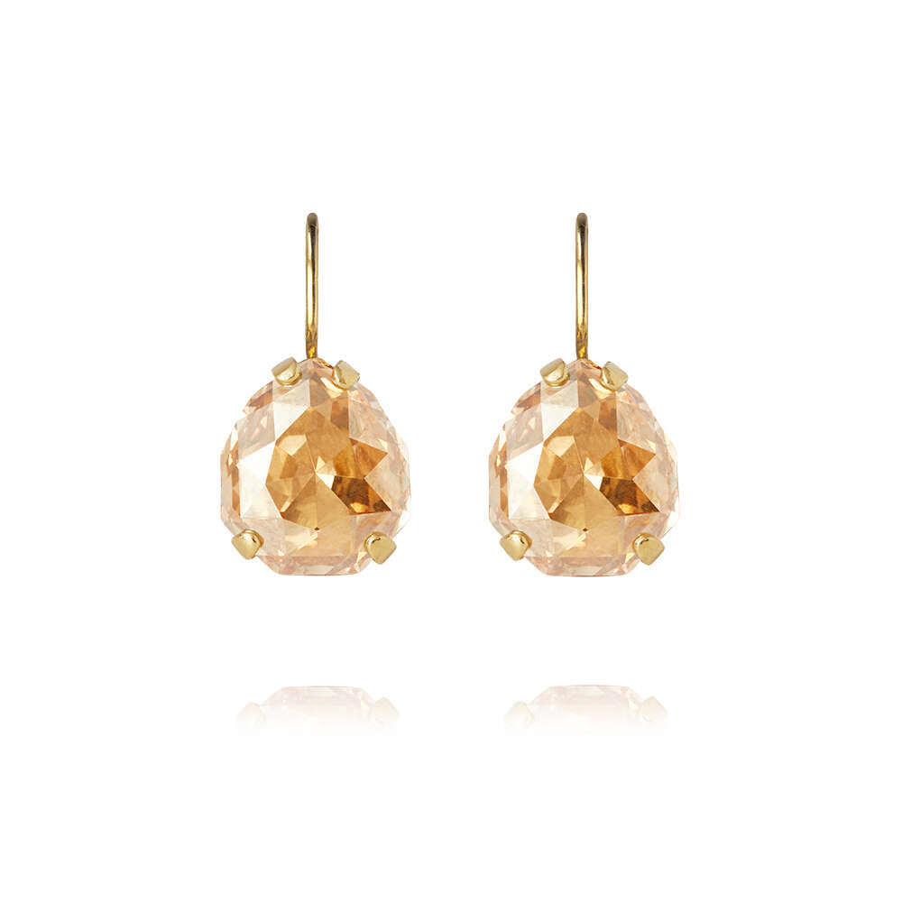 Carlotta Clasp Earrings Golden Shadow