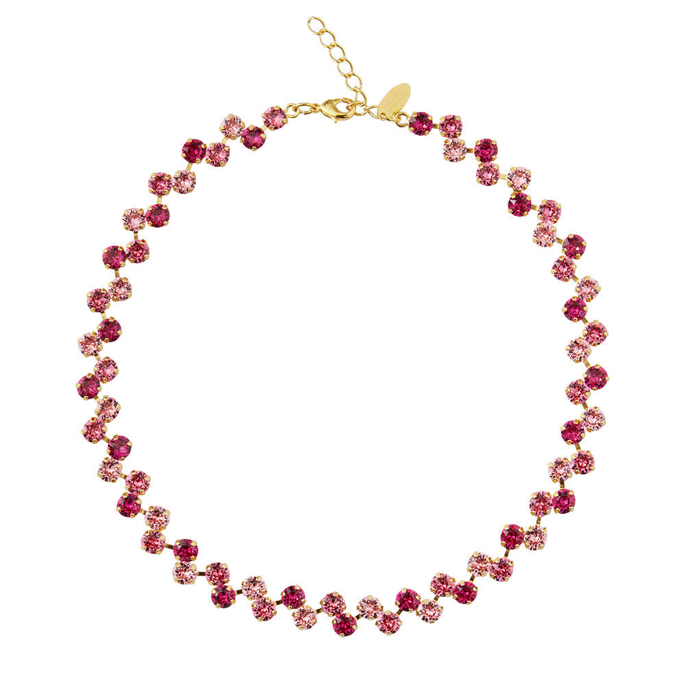 Fiona Necklace Rose Combo