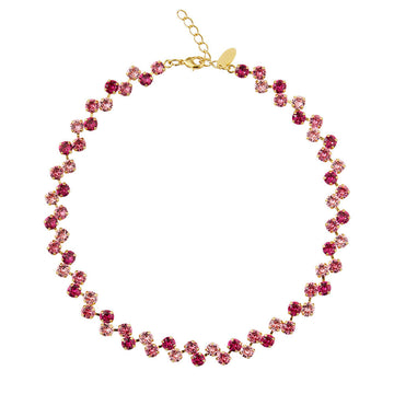 Fiona Necklace Rose Combo