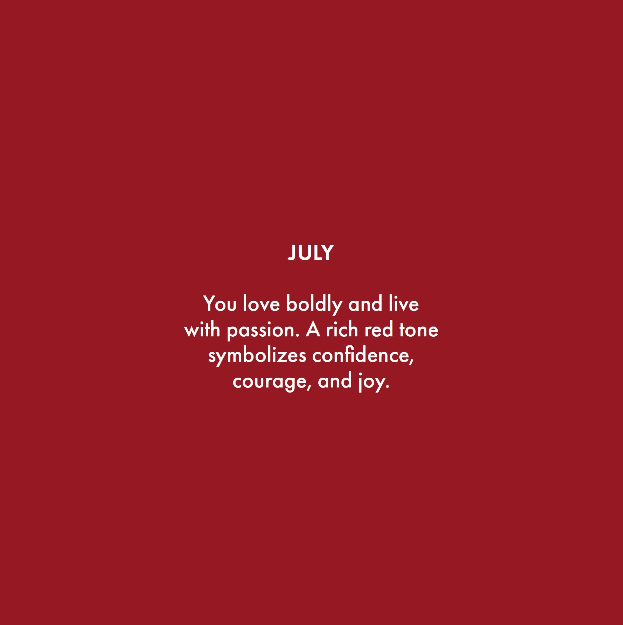 Childhood Birthstone Necklace / July