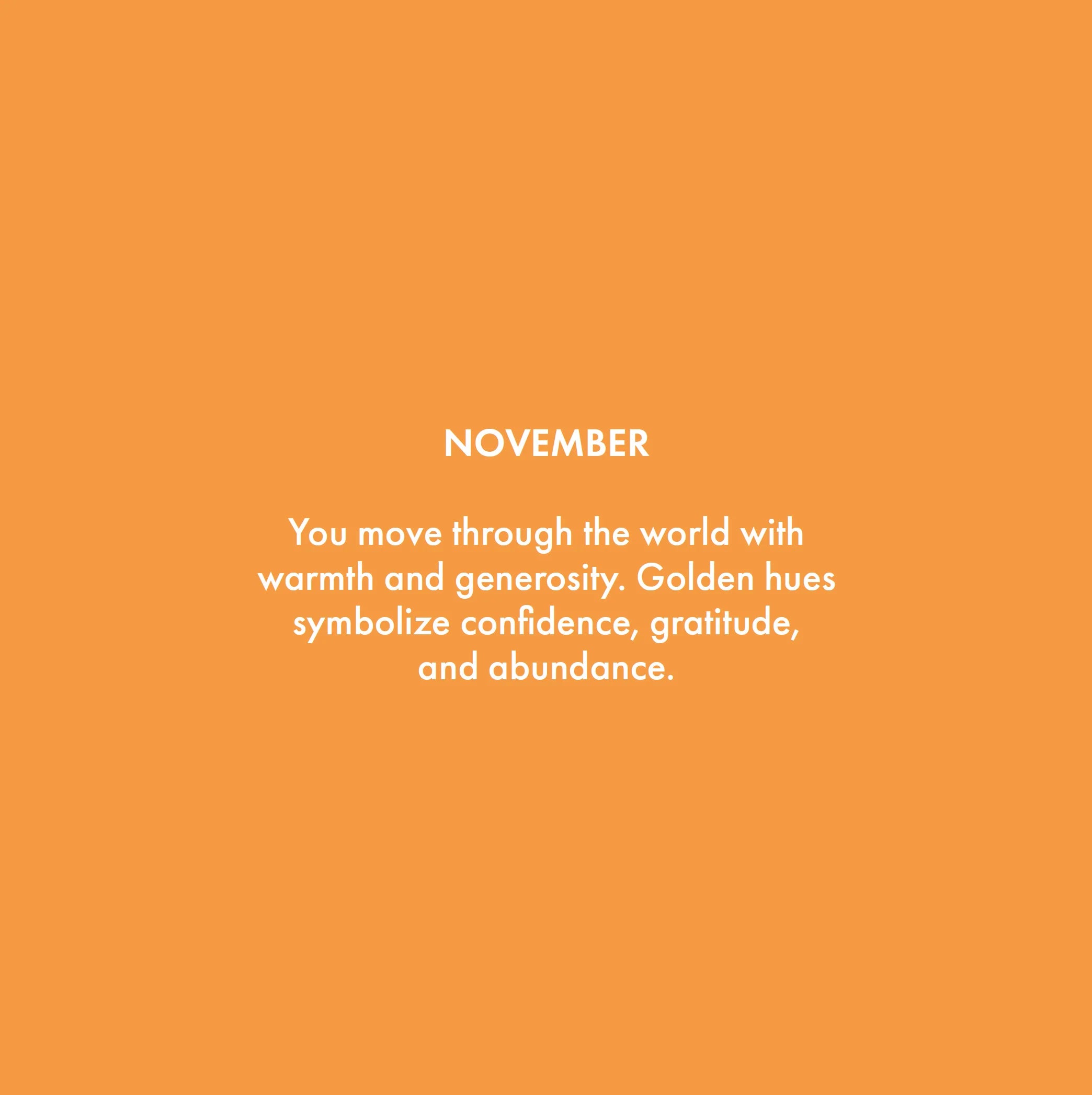 Childhood Birthstone Necklace / November