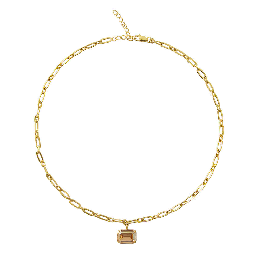 Mini Lydia Necklace Golden Shadow