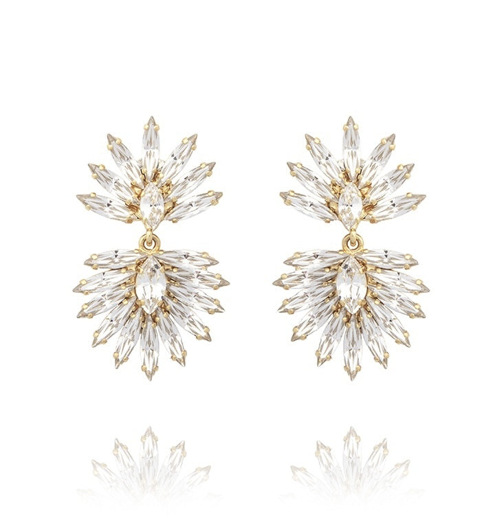 Mini Cina Earrings Crystal