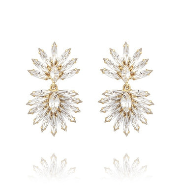 Mini Cina Earrings Crystal