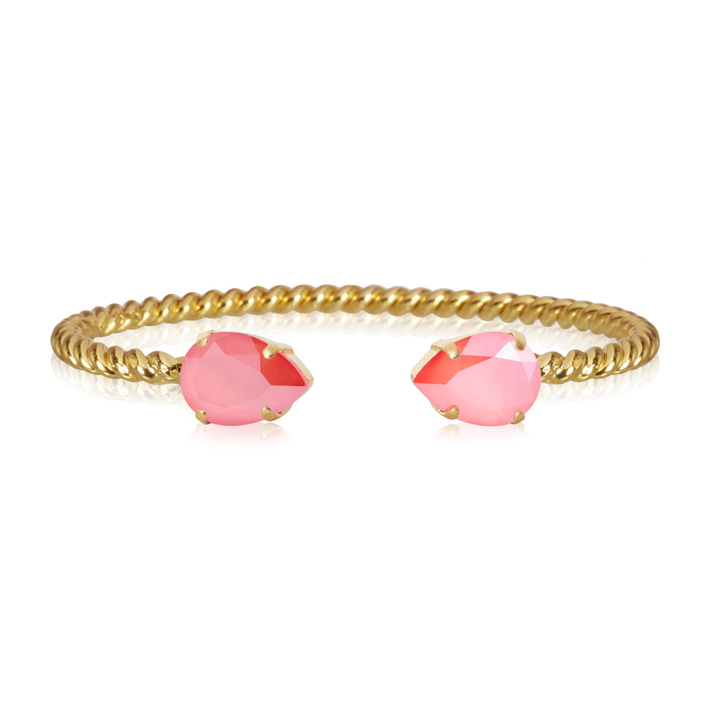 Mini Drop Bracelet in Light Coral