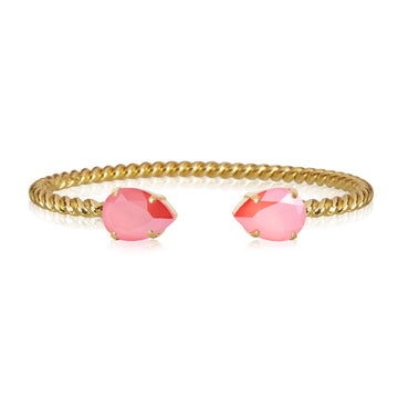 Mini Drop Bracelet in Light Coral