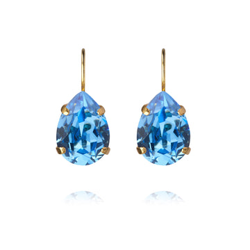 Mini Drop Clasp Earrings ReCreated IceBlue