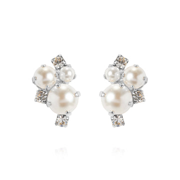 Molly Earrings Rhodium