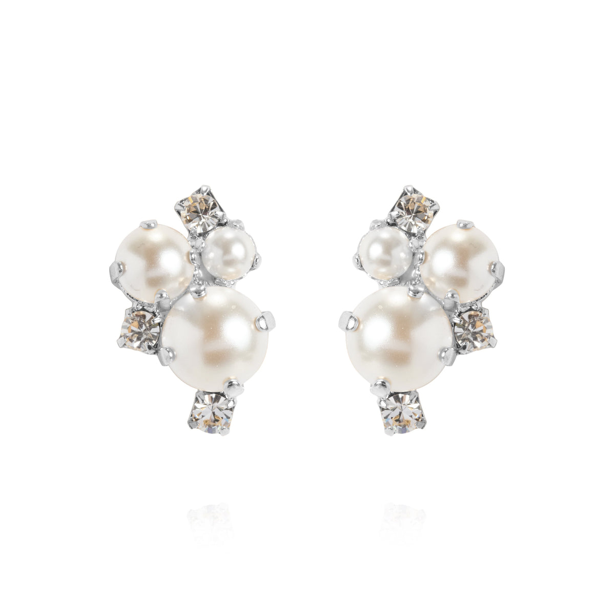 Molly Earrings Rhodium
