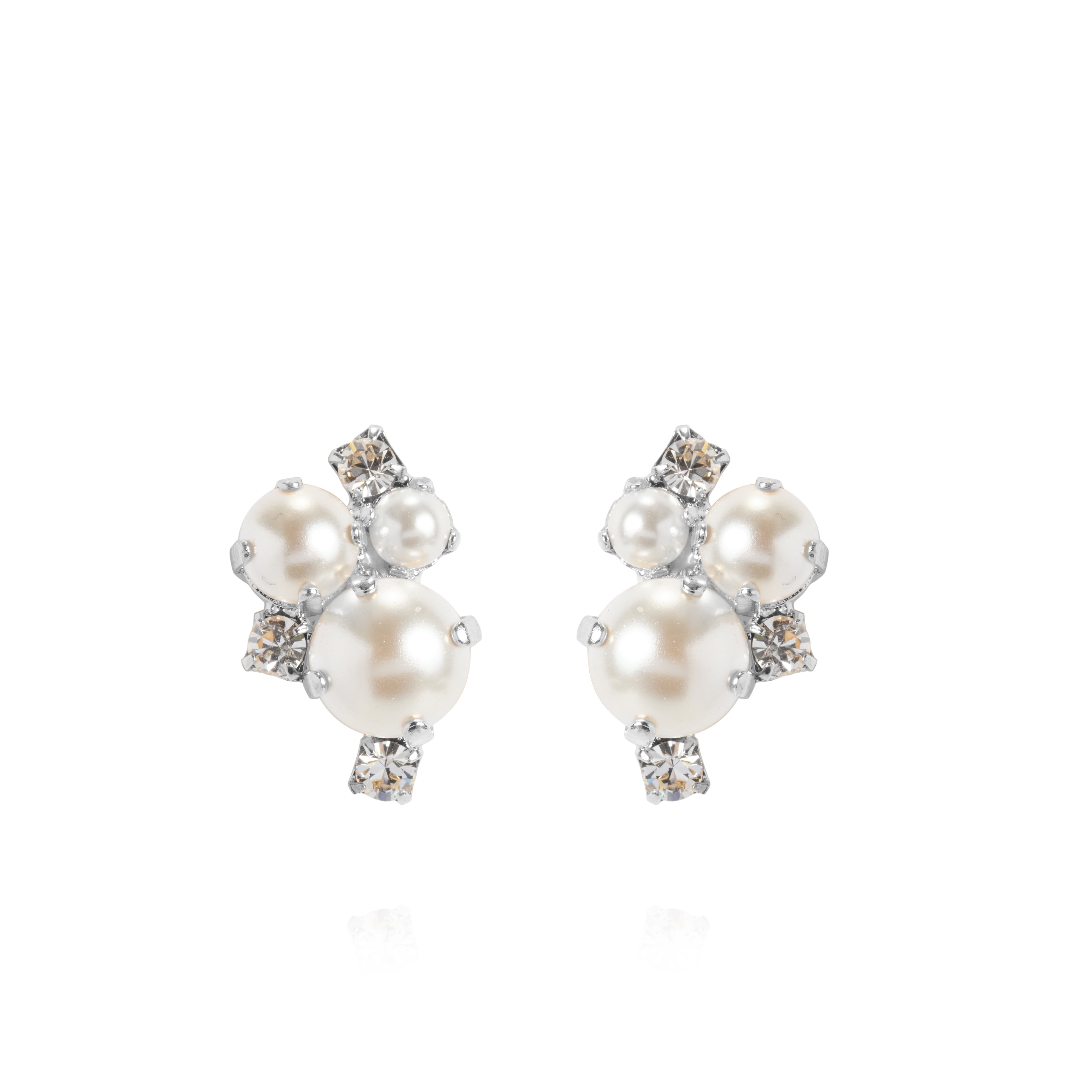 Molly Earrings Rhodium