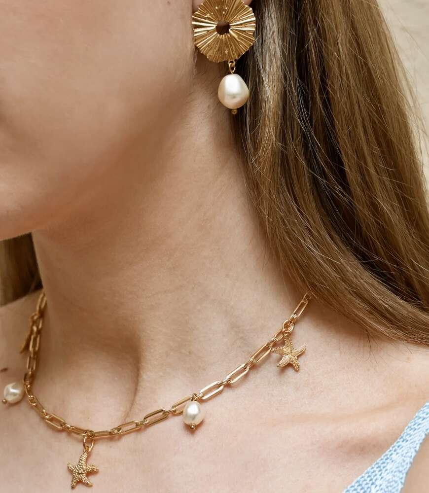 Sea Star Chain Necklace